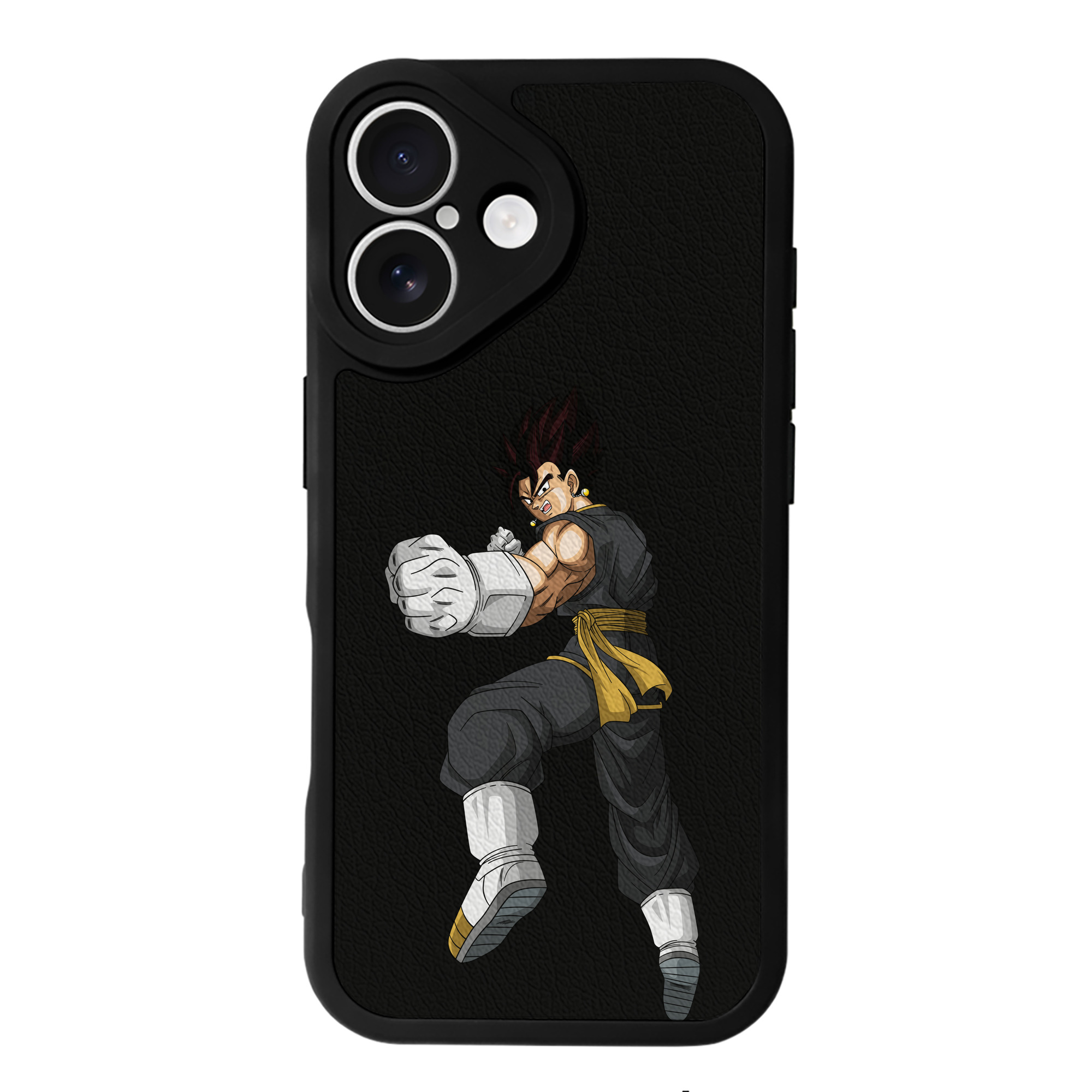 （画像用） ドラゴンボール ベジット DRAGON BALL Vegetto 【iPhone 16シリーズ対応】シリコンスマホケース（レザー調） 材質：シリコン
